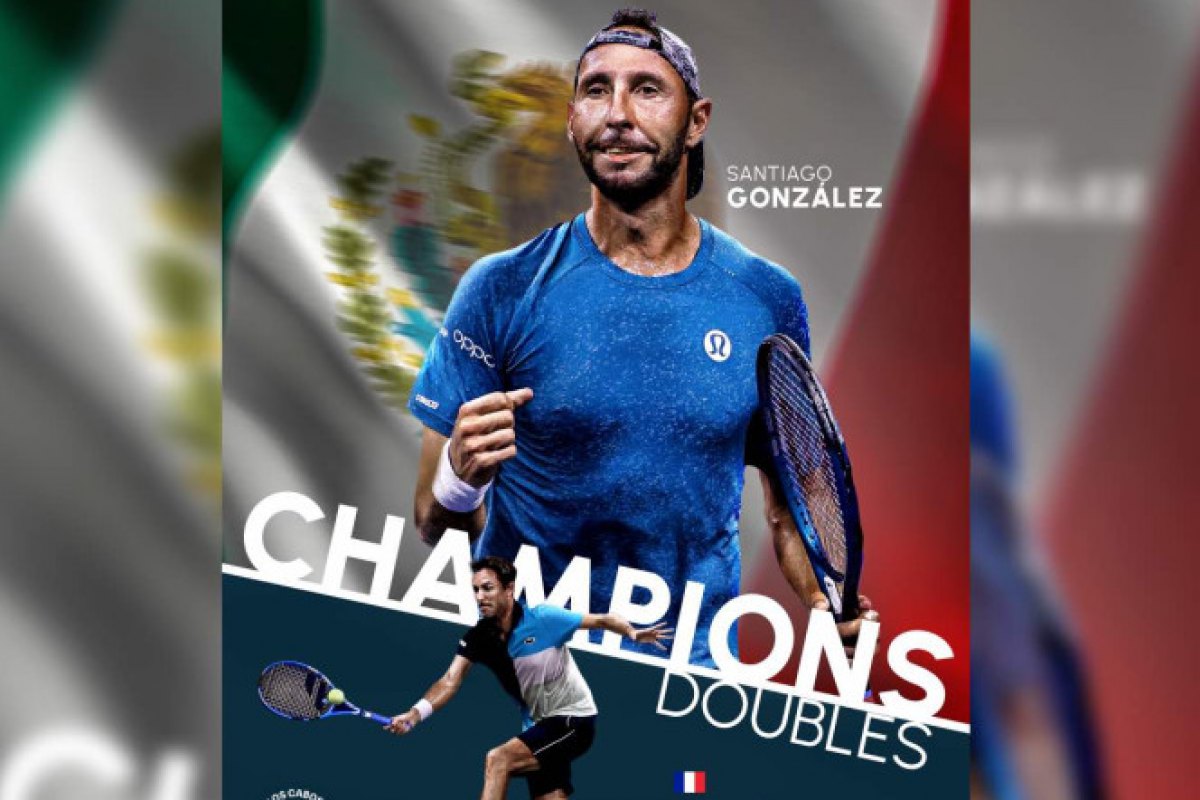 ¡Felicidades Santiago González!