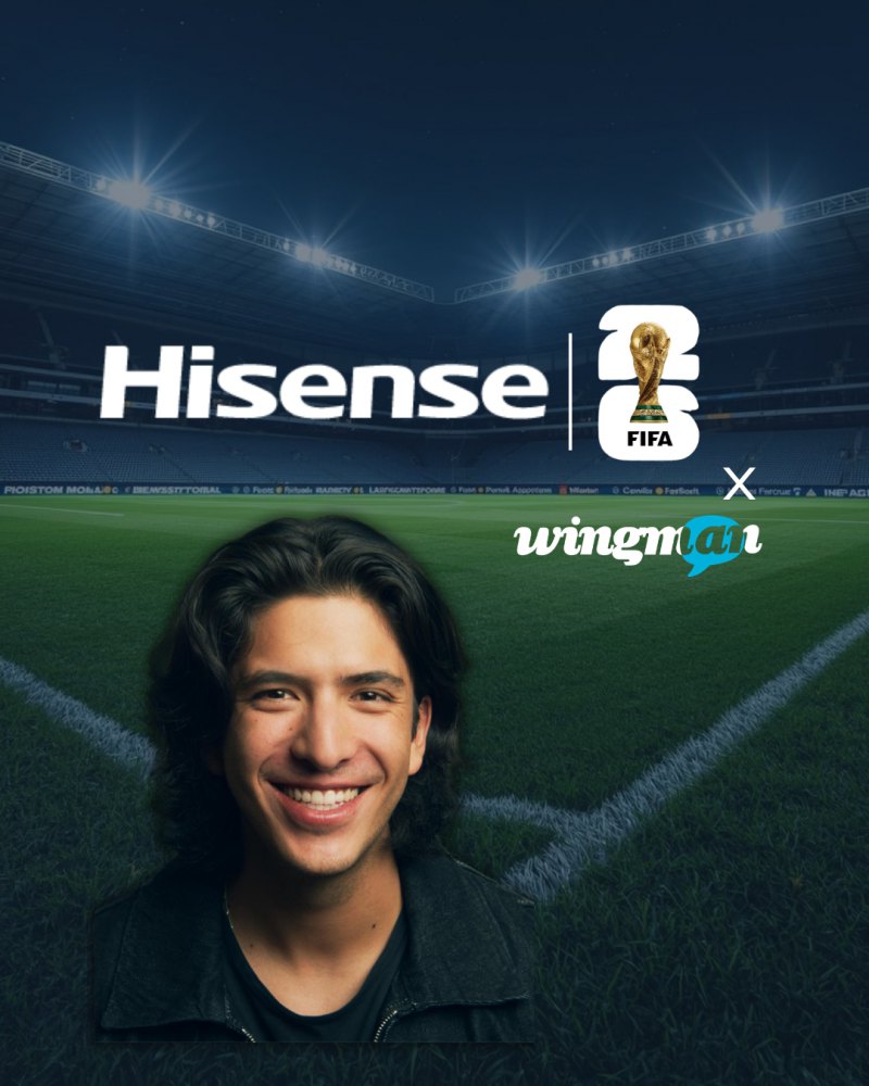 Hisense y Andrés Neshudo llevan el Mundial a otro nivel