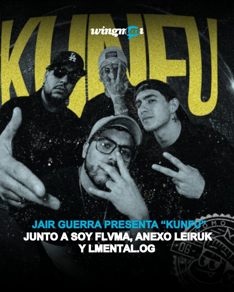 Jair Guerra presenta “KUNFU” junto a nuevas voces urbanas