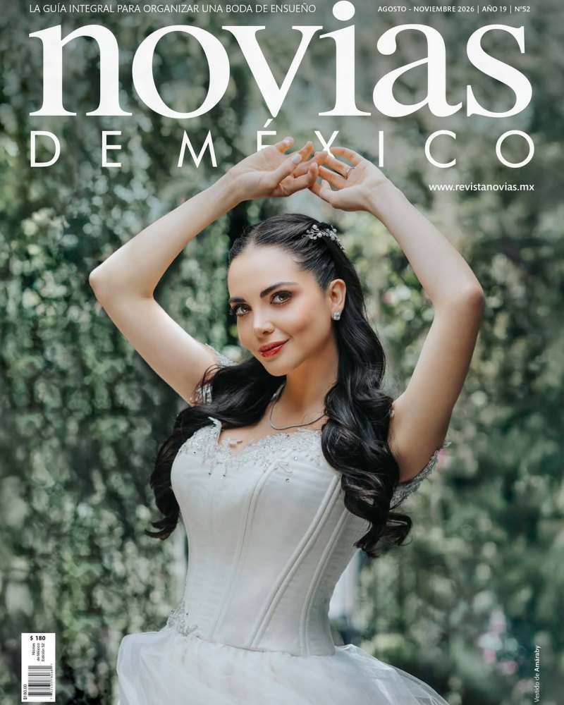 Liz Alexa protagoniza la portada de Novias de México