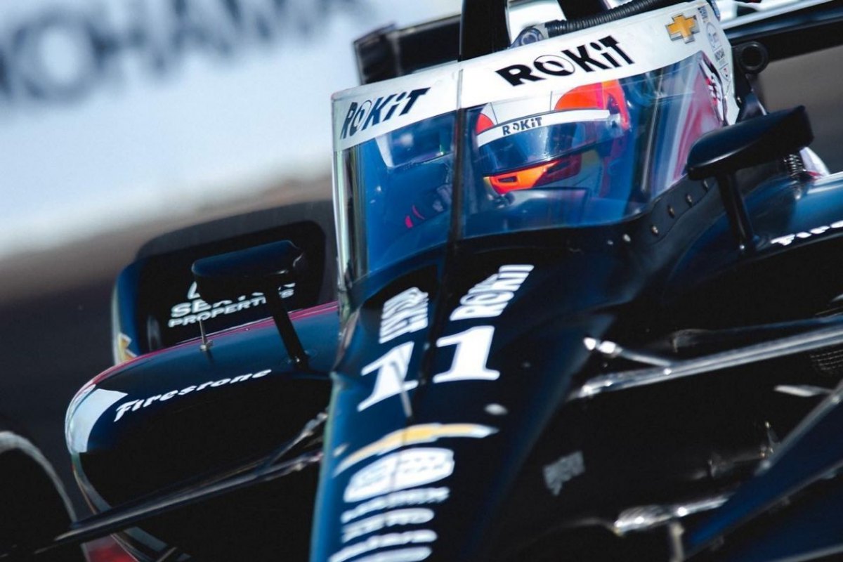 Tatiana Calderón en el Gran Premio de Long Beach 